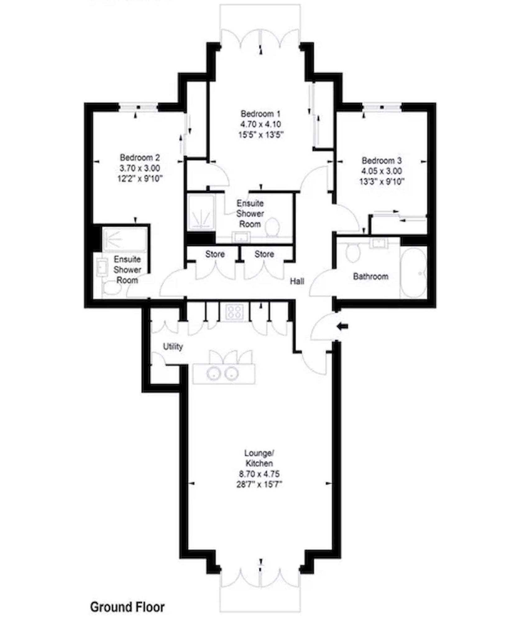 New Park Place Apartments - No 15 เซนต์แอนดรูว์ ภายนอก รูปภาพ